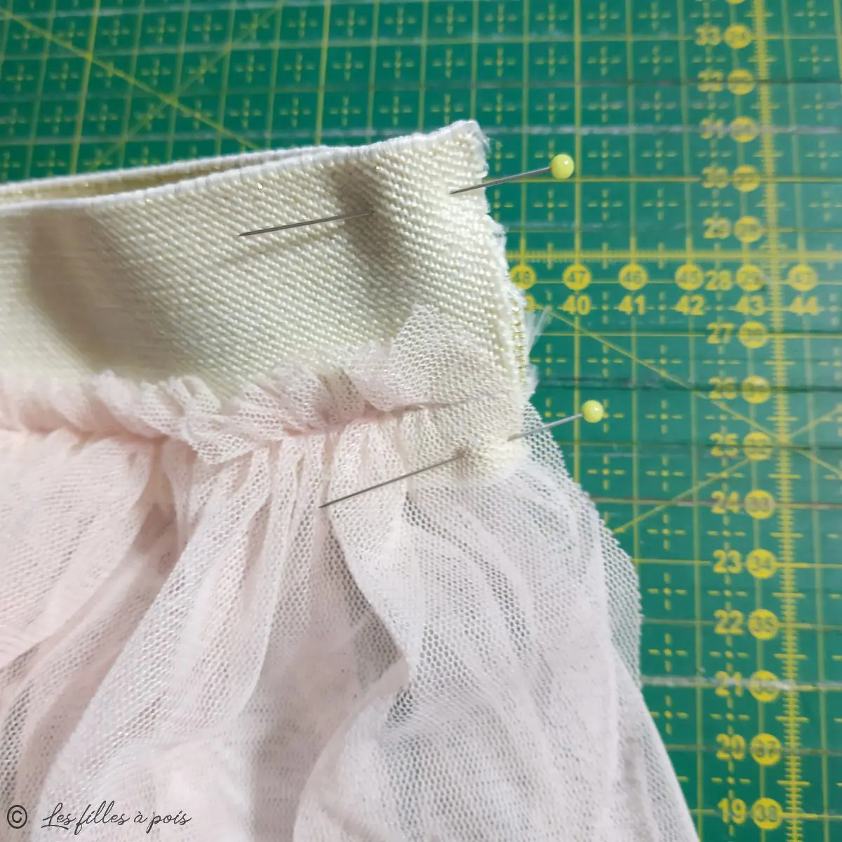 Tutoriel couture : Créez votre jupe en tulle souple en 1h30 ! 15 Tutoriel jupe en tulle souple