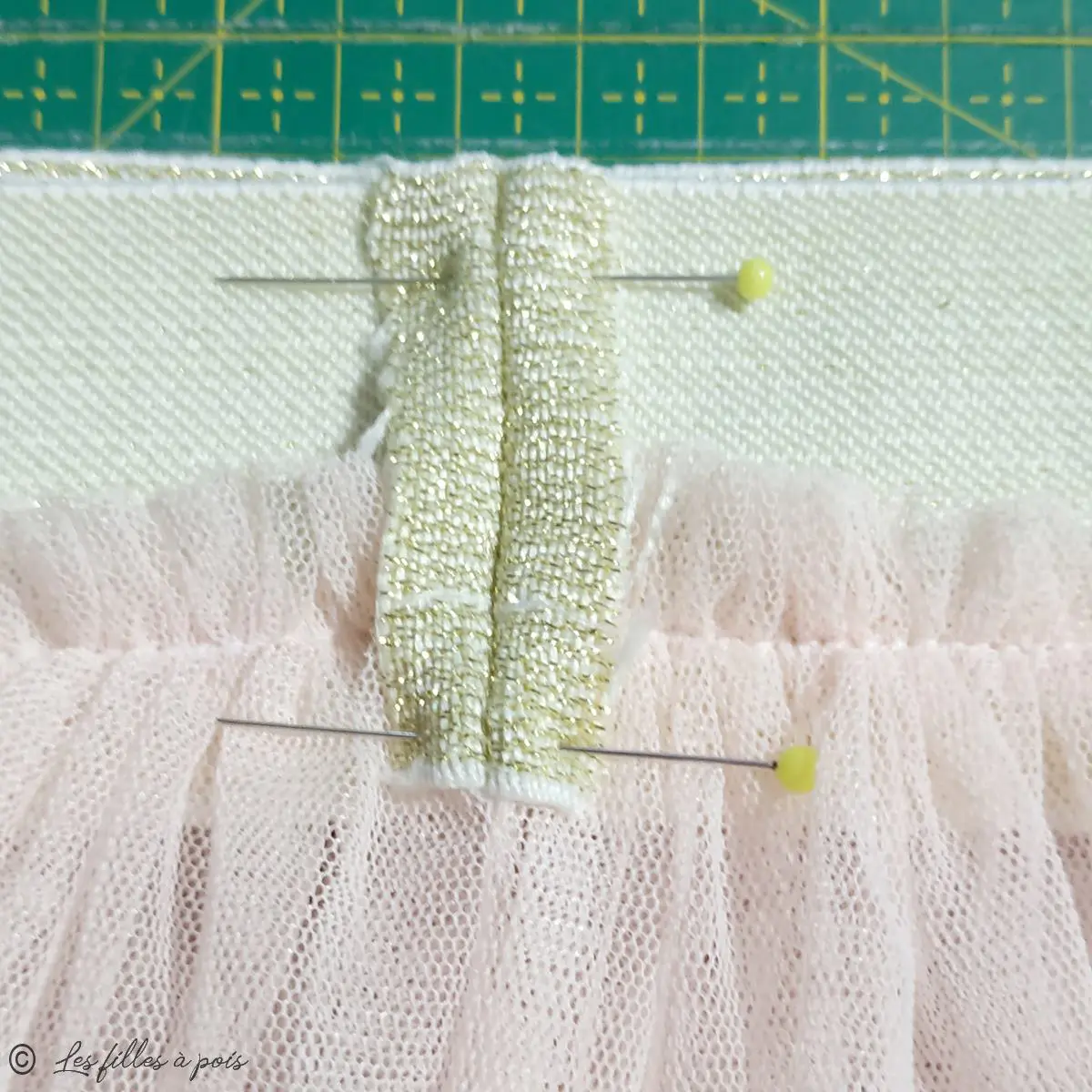 Tutoriel couture : Créez votre jupe en tulle souple en 1h30 ! 19 Tutoriel jupe en tulle souple