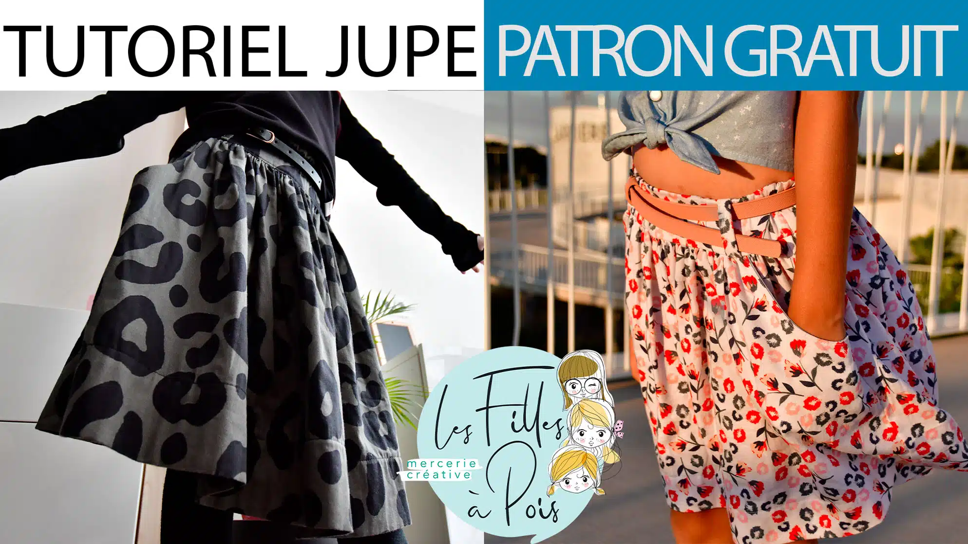Jupe plissée - PATRON GRATUIT