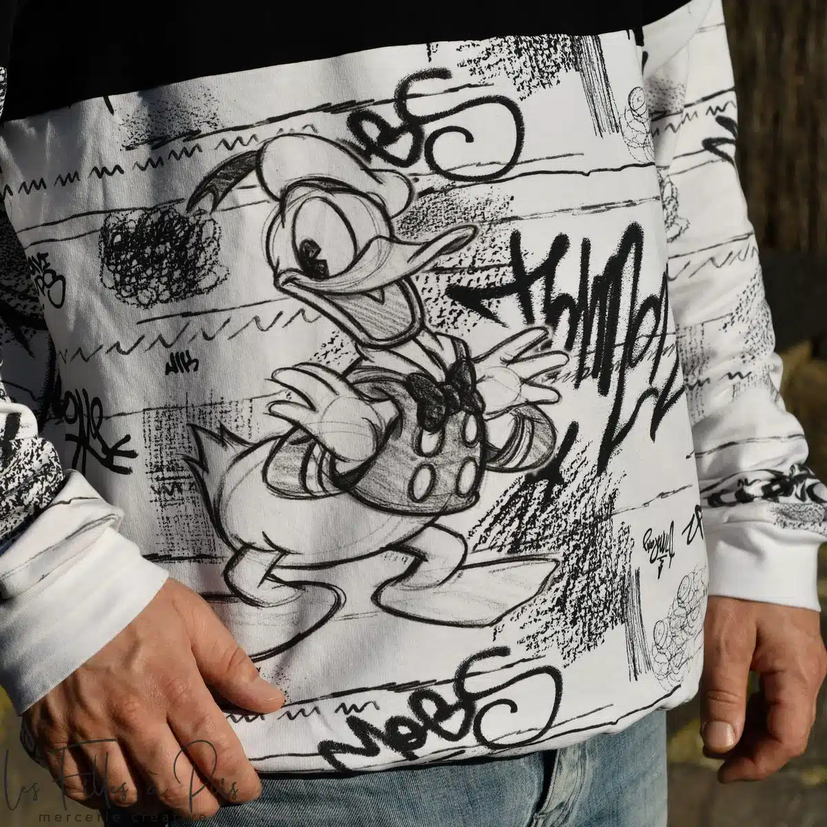 Panneau tissu Disney Donald - Sweat Mister