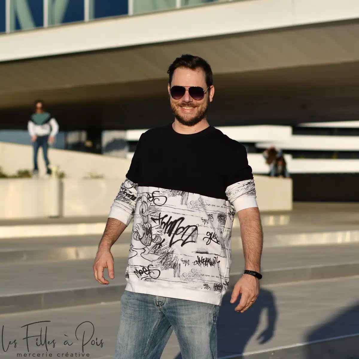 Panneau tissu Disney Donald - Sweat Mister