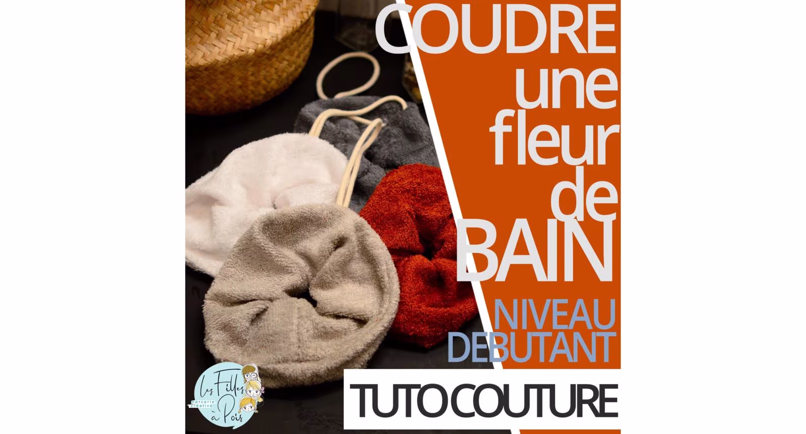 Coudre une fleur de douche