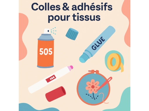 Comparatif des colles textiles couture – Odif, Prym, Bohin, Gütermann