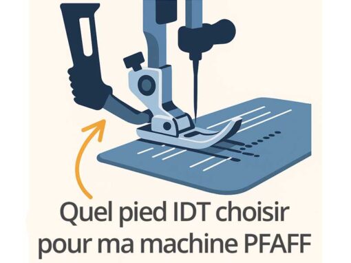 Quel pied IDT choisir pour votre machine PFAFF ? Le guide ultime par Les Filles à Pois
